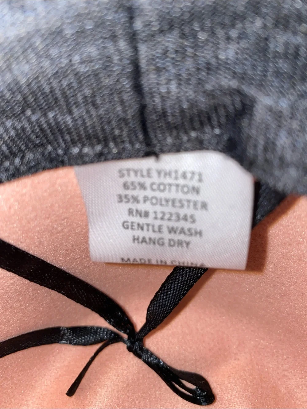 SAN DIEGO HAT CO Fedora pearl floral band wide brim blush pink felt size OSFA